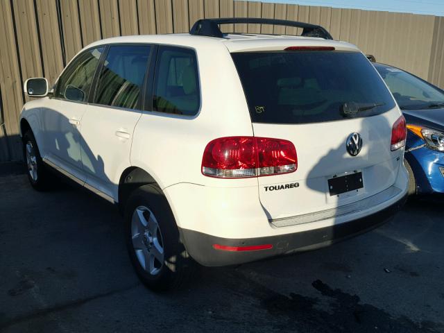 WVGZG77LX5D067275 - 2005 VOLKSWAGEN TOUAREG 3. WHITE photo 3