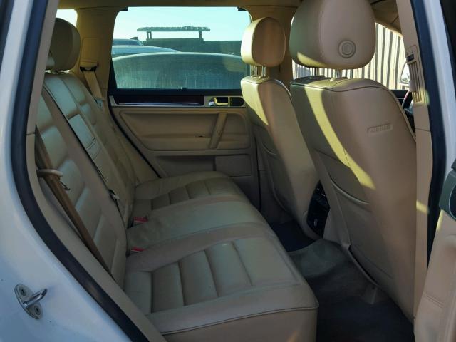 WVGZG77LX5D067275 - 2005 VOLKSWAGEN TOUAREG 3. WHITE photo 6
