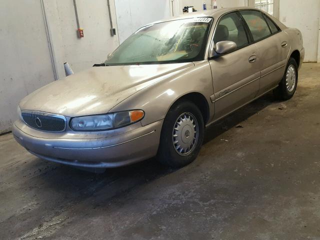 2G4WS52J5Y1133341 - 2000 BUICK CENTURY CU TAN photo 2