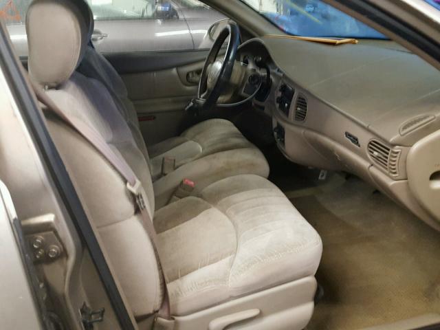 2G4WS52J5Y1133341 - 2000 BUICK CENTURY CU TAN photo 5