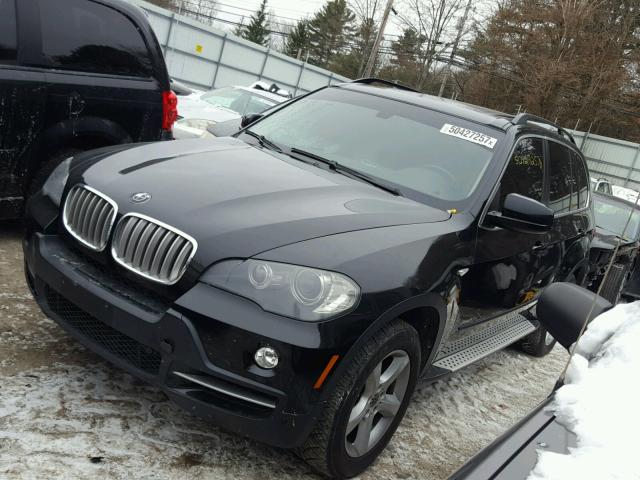 5UXFE83539L170980 - 2009 BMW X5 XDRIVE4 BLACK photo 2
