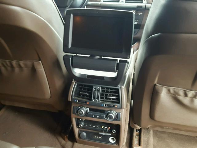 5UXFE83539L170980 - 2009 BMW X5 XDRIVE4 BLACK photo 9