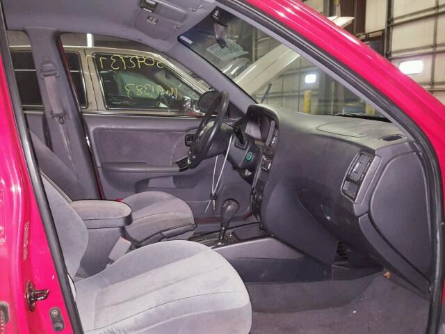 KMHDN46D65U056220 - 2005 HYUNDAI ELANTRA GL RED photo 5