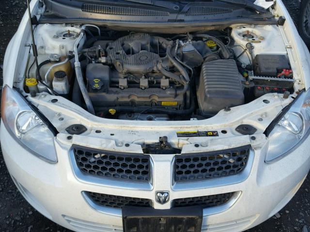 1B3EL36R14N367407 - 2004 DODGE STRATUS SE WHITE photo 7