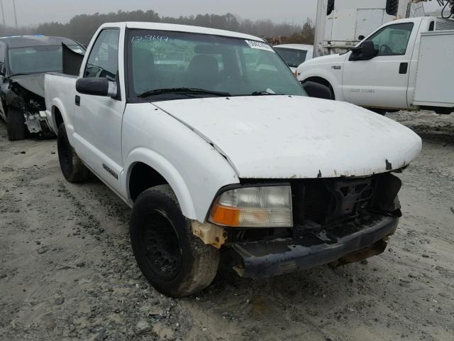 1GTCS1446WK504186 - 1998 GMC SONOMA WHITE photo 1