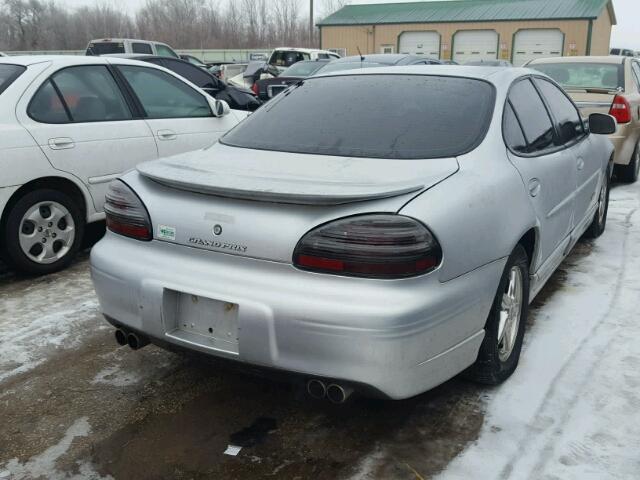 1G2WR52112F266876 - 2002 PONTIAC GRAND PRIX SILVER photo 4