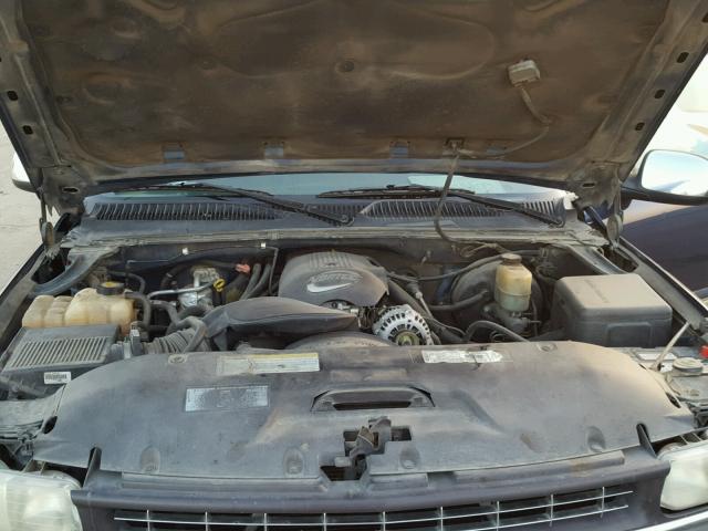 2GCEC19T611226534 - 2001 CHEVROLET SILVERADO BLUE photo 7