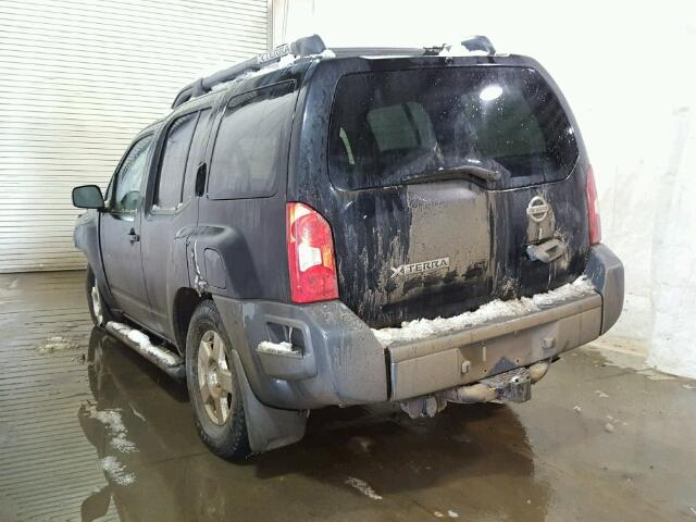 5N1AN08W97C547349 - 2007 NISSAN XTERRA OFF BLACK photo 3