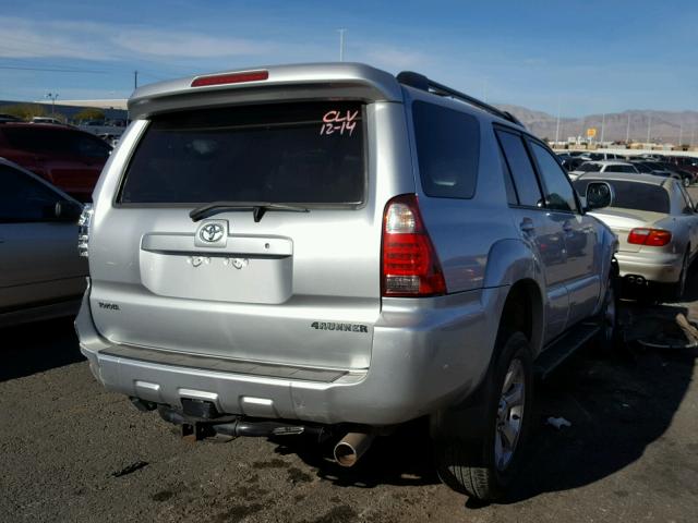 JTEBT17R278042106 - 2007 TOYOTA 4RUNNER LI SILVER photo 4