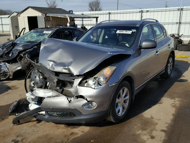 JNKAJ09E78M306115 - 2008 INFINITI EX35 BASE GRAY photo 2