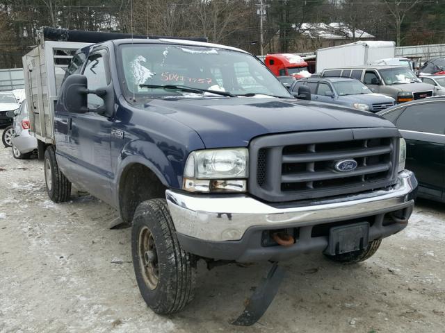 1FTNX21L74EE09532 - 2004 FORD F250 SUPER BLUE photo 1