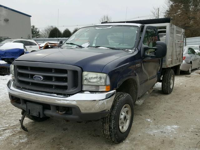 1FTNX21L74EE09532 - 2004 FORD F250 SUPER BLUE photo 2