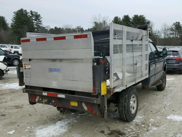 1FTNX21L74EE09532 - 2004 FORD F250 SUPER BLUE photo 4