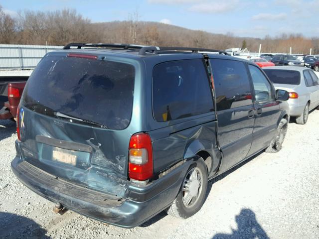 1GNDX03E8VD216870 - 1997 CHEVROLET VENTURE GREEN photo 4