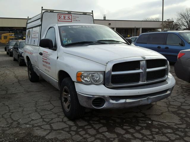 1D7HA16N05J520943 - 2005 DODGE RAM 1500 S WHITE photo 1