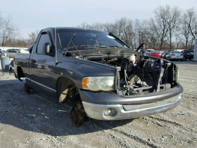 1D7HU16N02J188151 - 2002 DODGE RAM 1500 CHARCOAL photo 1