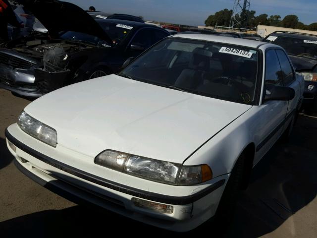 JH4DB1666LS034240 - 1990 ACURA INTEGRA GS WHITE photo 2