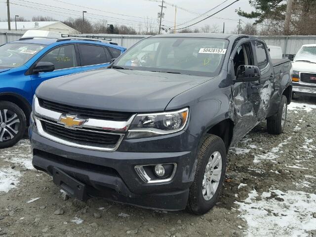 1GCGTCEN8H1191961 - 2017 CHEVROLET COLORADO L CHARCOAL photo 2