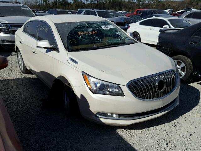 1G4GB5G31EF237862 - 2014 BUICK LACROSSE WHITE photo 1