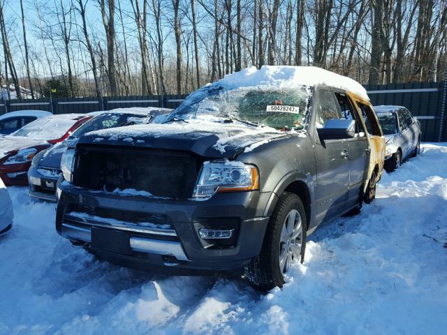 1FMJK1MT3FEF00203 - 2015 FORD EXPEDITION BURN photo 2