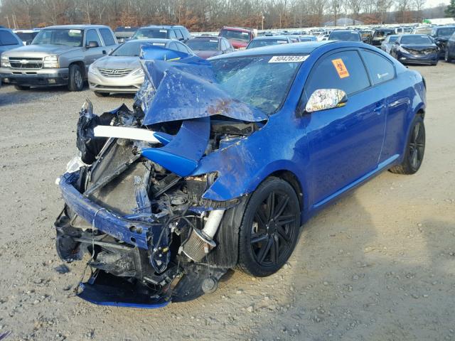 JTKDE167760136088 - 2006 TOYOTA SCION TC BLUE photo 2