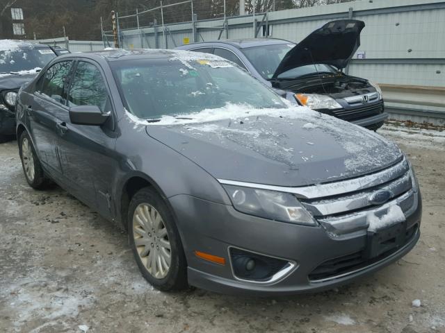 3FADP0L30AR135585 - 2010 FORD FUSION HYB GRAY photo 3