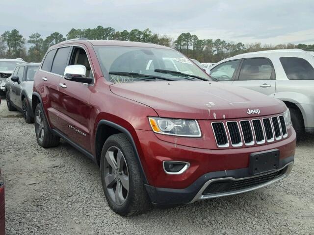 1C4RJFBG1EC112524 - 2014 JEEP GRAND CHER RED photo 1