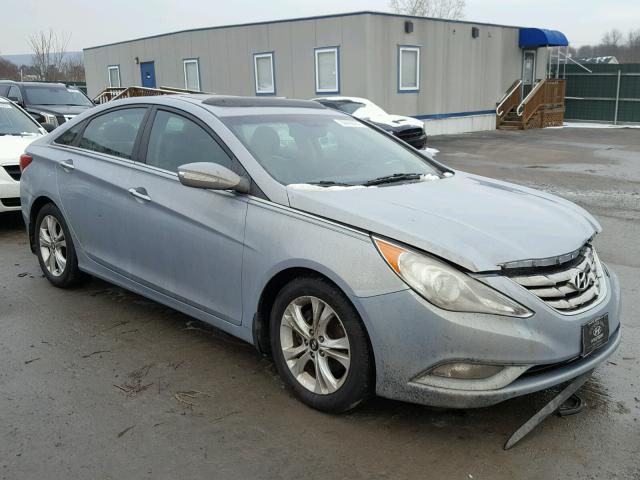 5NPEC4AC4BH117857 - 2011 HYUNDAI SONATA SE BLUE photo 1