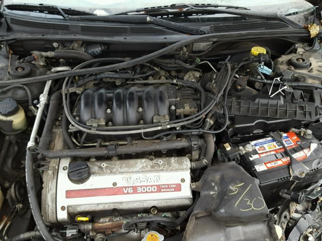 JN1CA31D71T817093 - 2001 NISSAN MAXIMA GXE GREEN photo 7