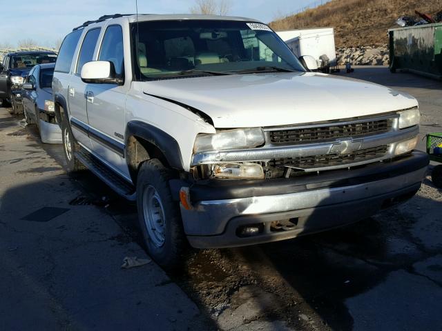 3GNGK26U51G120962 - 2001 CHEVROLET SUBURBAN K WHITE photo 1