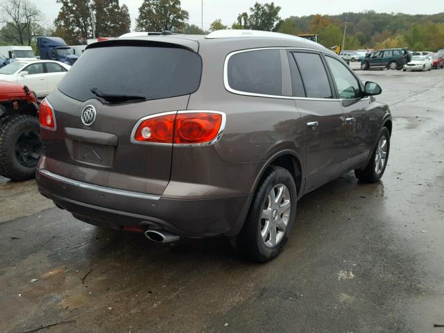 5GAEV23738J183560 - 2008 BUICK ENCLAVE CX BROWN photo 4