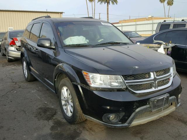 3C4PDCBG4DT535212 - 2013 DODGE JOURNEY SX BLACK photo 1