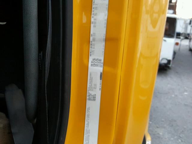 1FUJGLDR7CSBD2523 - 2012 FREIGHTLINER CASCADIA 1 YELLOW photo 10