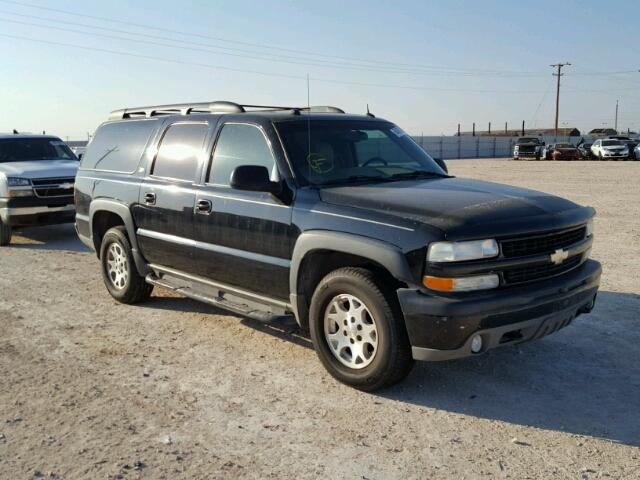 3GNFK16Z04G188768 - 2004 CHEVROLET SUBURBAN K BLACK photo 1