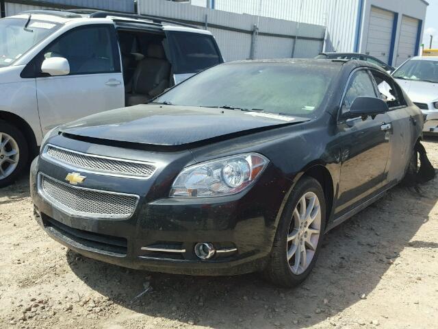 1G1ZE5E07CF296045 - 2012 CHEVROLET MALIBU LTZ Қара фото 2