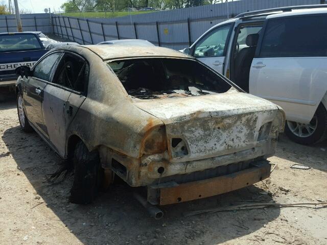 1G1ZE5E07CF296045 - 2012 CHEVROLET MALIBU LTZ Қара фото 3