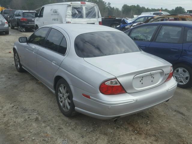 SAJDA03N72FM41485 - 2002 JAGUAR S-TYPE SPO GRAY photo 3