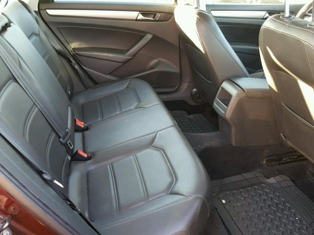 1VWAT7A38EC089414 - 2014 VOLKSWAGEN PASSAT S ბურგუნდია ფოტო 6