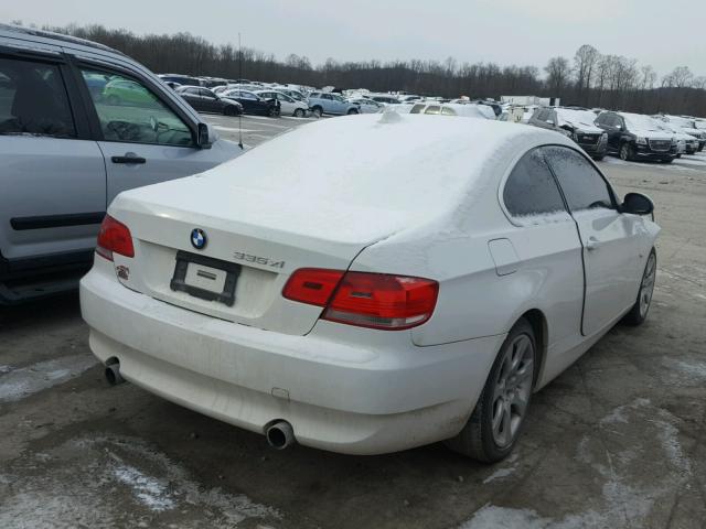 WBAWC73508E064861 - 2008 BMW 335 XI WHITE photo 4