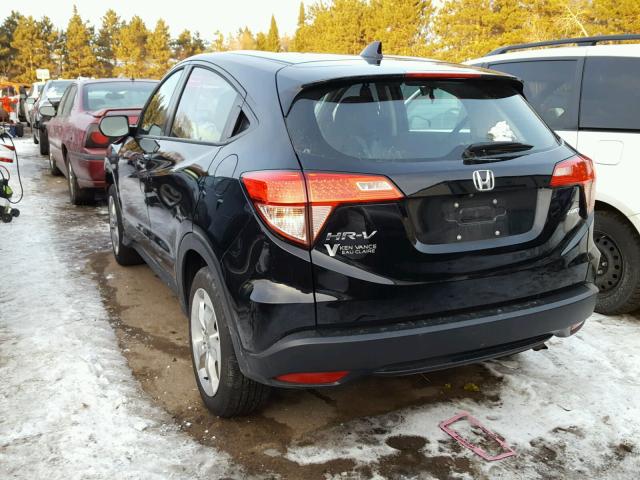 3CZRU6H34GM753867 - 2016 HONDA HR-V LX BLACK photo 3