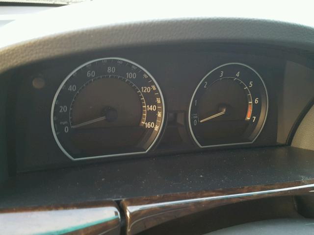 WBAGN634X2DR03640 - 2002 BMW 745 LI BLACK photo 8