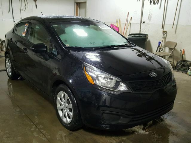 KNADM4A36D6273448 - 2013 KIA RIO LX Սև լուսանկար 1