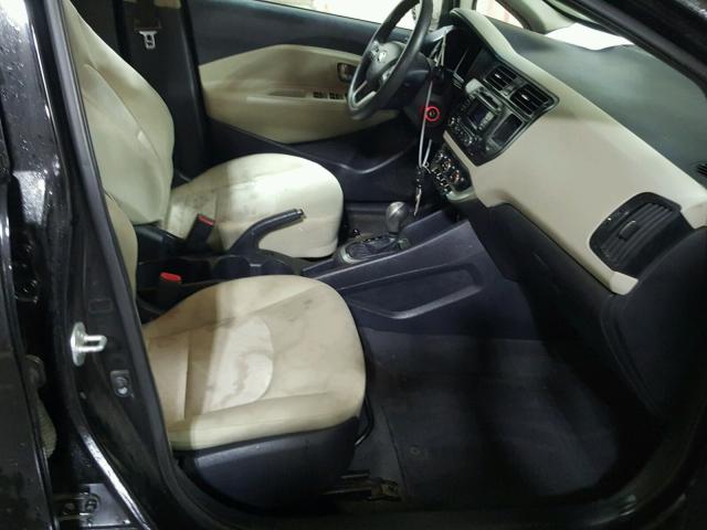 KNADM4A36D6273448 - 2013 KIA RIO LX Սև լուսանկար 5