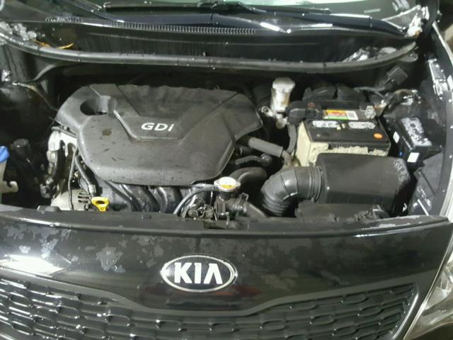 KNADM4A36D6273448 - 2013 KIA RIO LX Սև լուսանկար 7