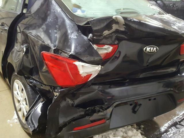 KNADM4A36D6273448 - 2013 KIA RIO LX Սև լուսանկար 9