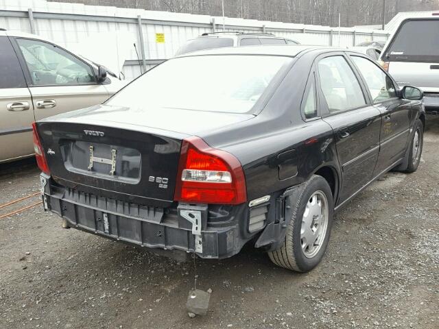 YV1TS92D821269379 - 2002 VOLVO S80 BLACK photo 4