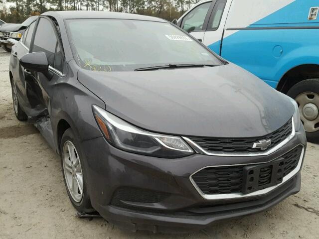 1G1BE5SM9G7237667 - 2016 CHEVROLET CRUZE LT GRAY photo 1