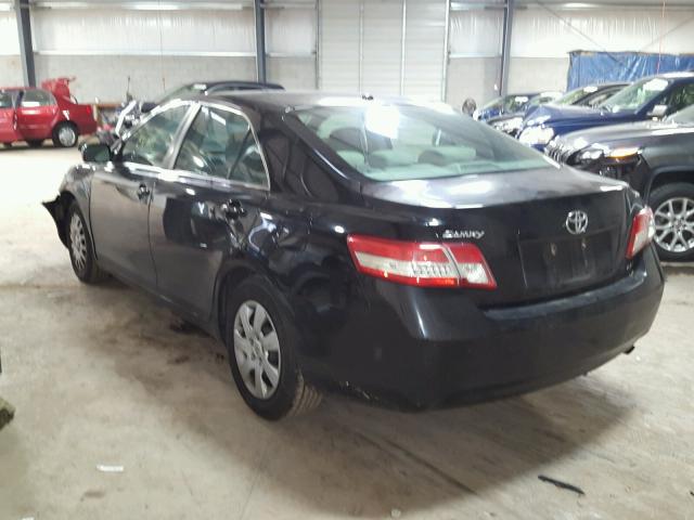 4T1BF3EK0BU131844 - 2011 TOYOTA CAMRY BASE BLACK photo 3