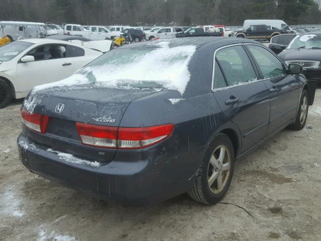 1HGCM56634A034137 - 2004 HONDA ACCORD EX GRAY photo 4