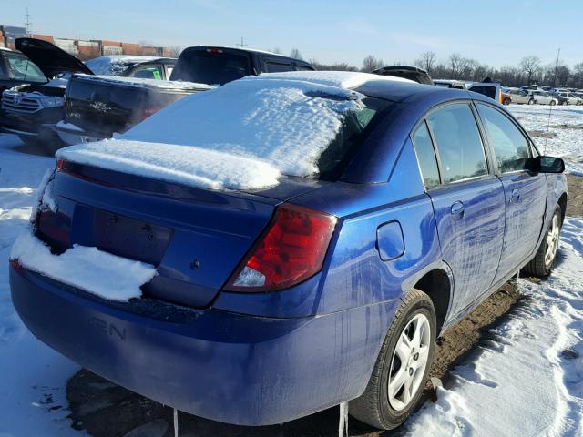 1GBAJ55F36Z194954 - 2006 SATURN ION LEVEL BLUE photo 4
